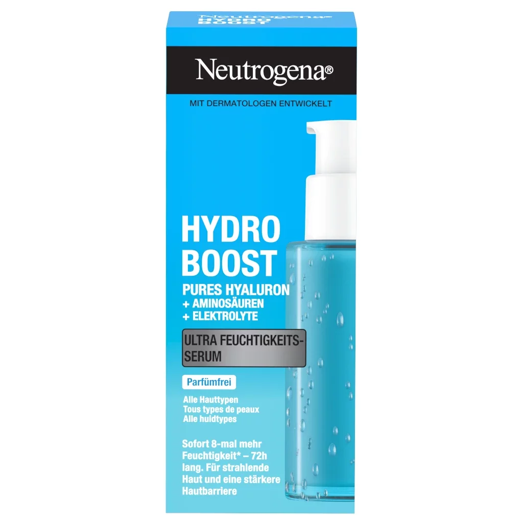 Neutrogena Hydro Boost Ultra Feuchtigkeist-Serum Packshot Vorderseite