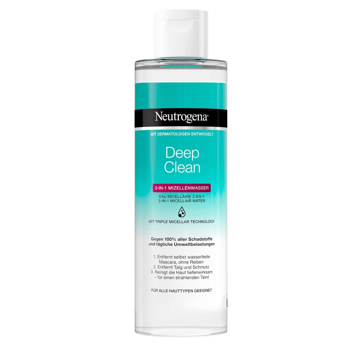 Neutrogena® Skin Detox 3-in-1 Mizellenwasser | NEUTROGENA®